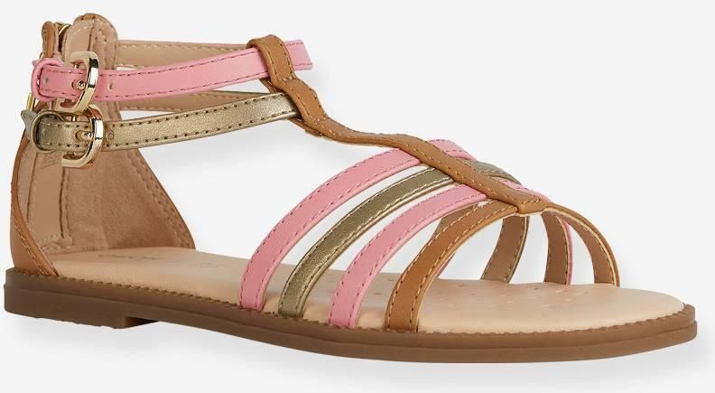 GEOX Kindersandalen J7235 Karly Girl bruin