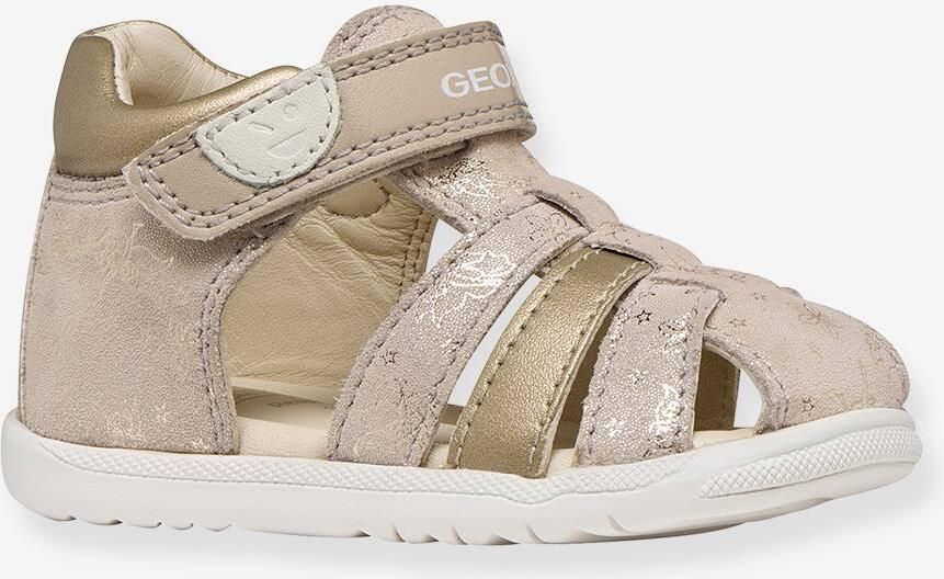 GEOX SANDAL MACCHIA DREUMES Sandalen BEIGE PLATINA