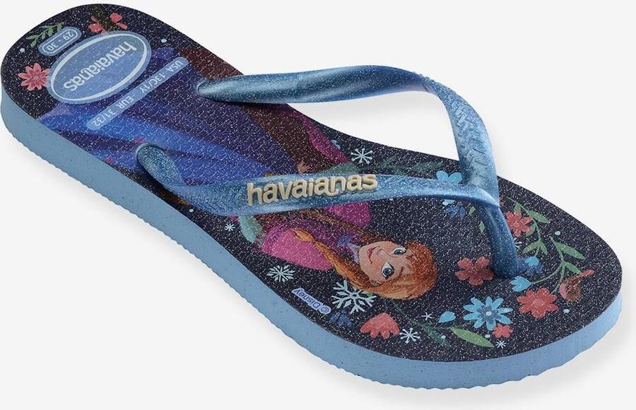 HAVAIANAS Disney prinsessen sandalen marineblauw