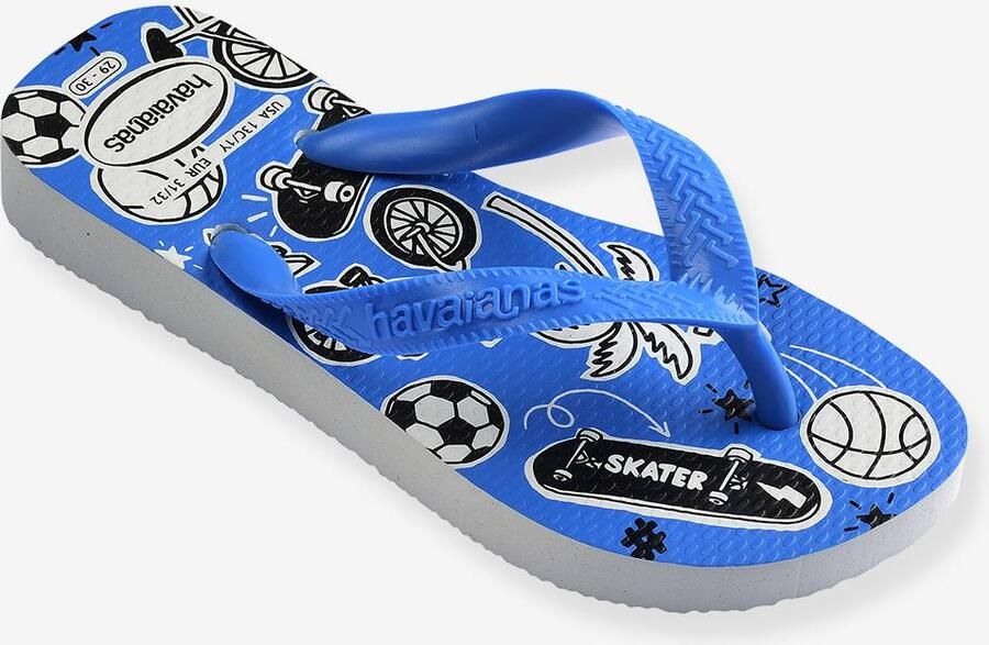 Havaianas HAV. KIDS ATHLETIC Wit Blauw Slippers Wit Blauw