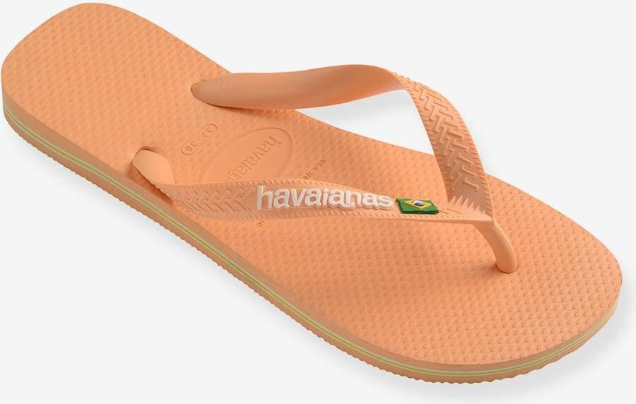 HAVAIANAS Teenslippers voor kinderen Brasil Logo perzik