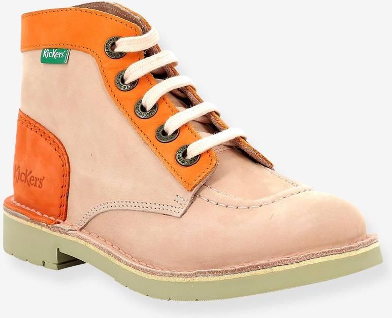 KICKERS Leren kinderlaarsjes Kick Col 860838-30-173 rozen