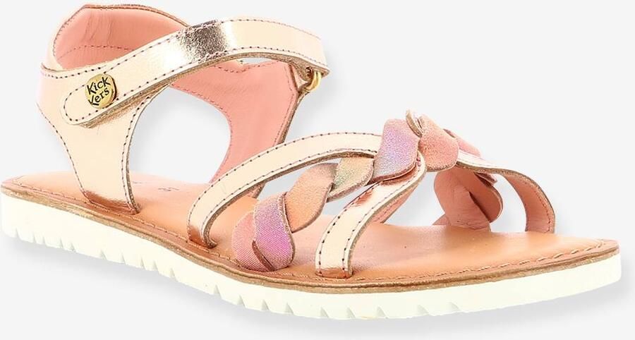 KICKERS Leren kindersandalen Betty 694792-30-13 rozen