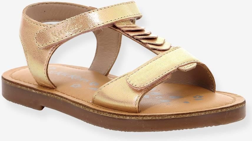 KICKERS Leren kindersandalen Preziosa 959992-30-133 rozen
