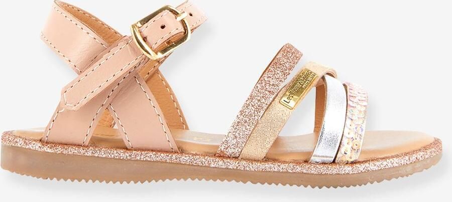 LES TROPEZIENNES Leren kindersandalen Badox Inaya ¨ PAR M. BELARBI beige - Foto 8