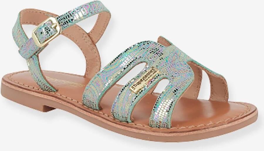 Les tropeziennes par M. Belarbi Leren sandalen voor kinderen van Belarbi Bamia