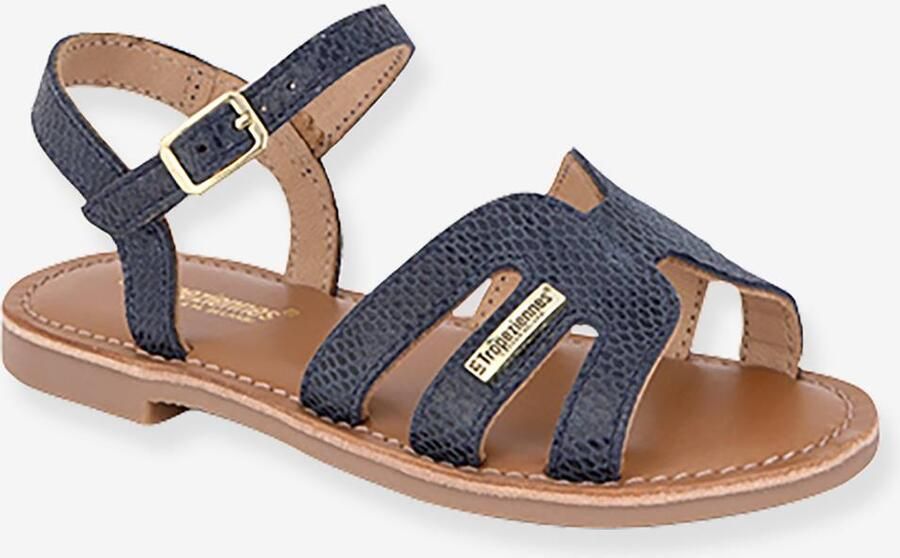 Les tropeziennes par M. Belarbi Leren sandalen voor kinderen van Belarbi Bamia