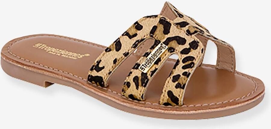 LES TROPEZIENNES Sandalen Balipo Leo bruin