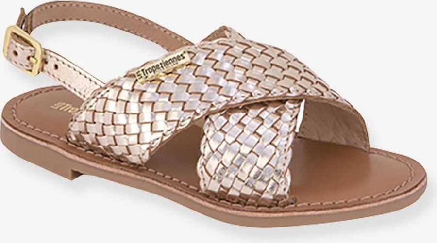 Les tropeziennes par M. Belarbi Bisou platte leren sandalen voor kinderen - Foto 3
