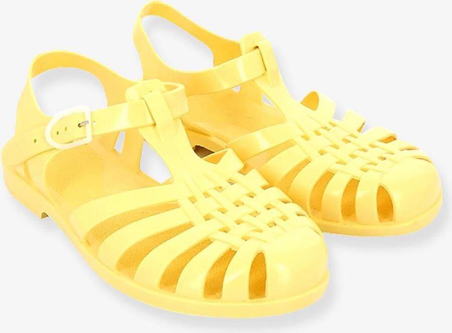 MEDUSE Sandalen stro kind geel