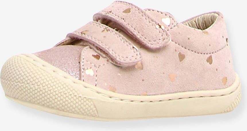 NATURINO Babylaarsjes met hartjesprint rozen