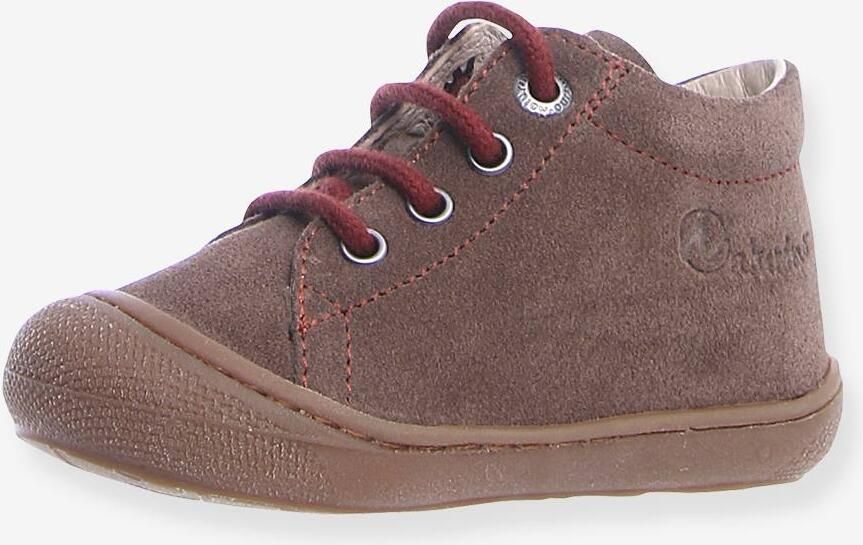 NATURINO Cocoon jongensbabysschoentjes 1e stapjes suède