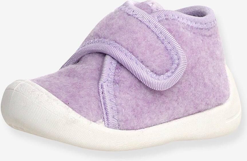 NATURINO Pantoffels PANNO NAVY FALCOTTO SNUPPY paars