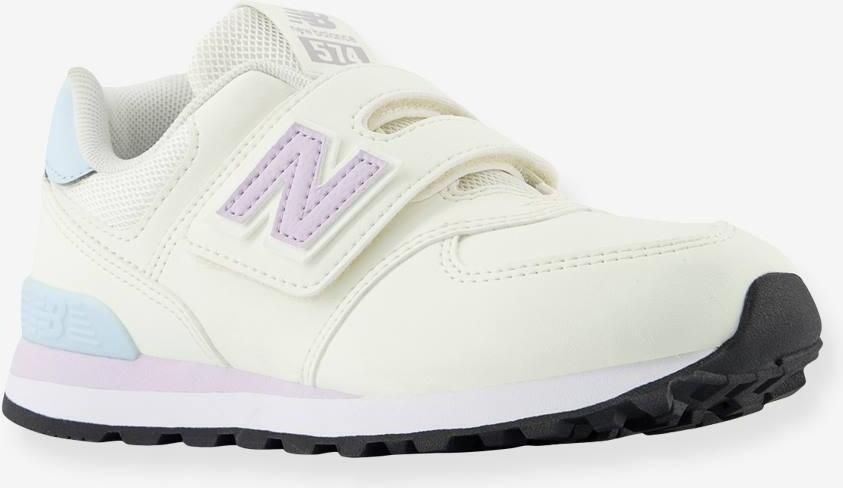 NEW BALANCE Kindersneakers met klittenband PV574KID wit