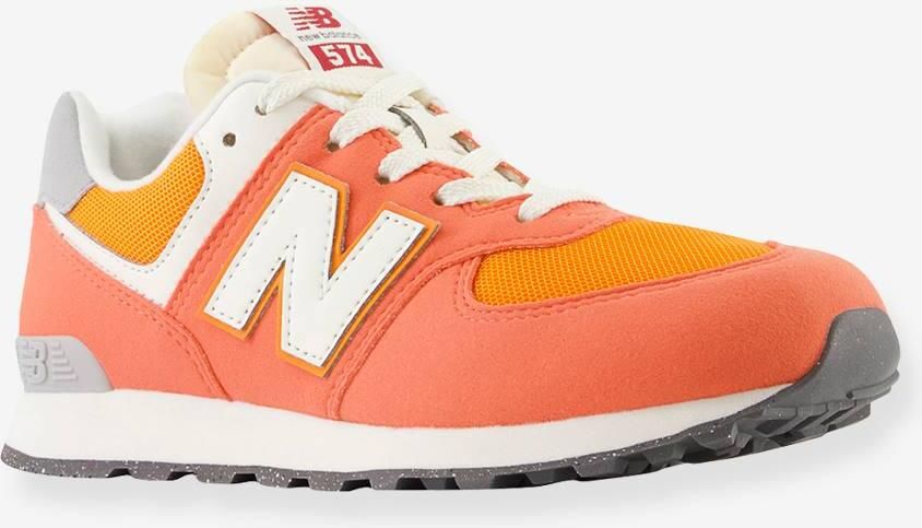 New Balance 574 V1 sneakers oranje wit grijs Suede Meerkleurig 38