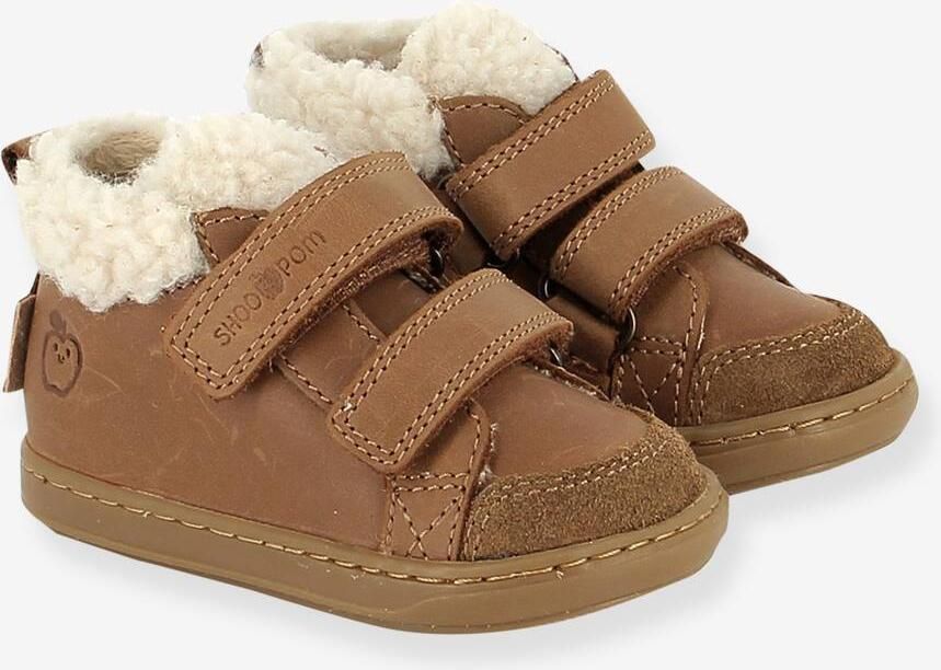 SHOO POM Hoge sneakers Bouba Scratch kameel