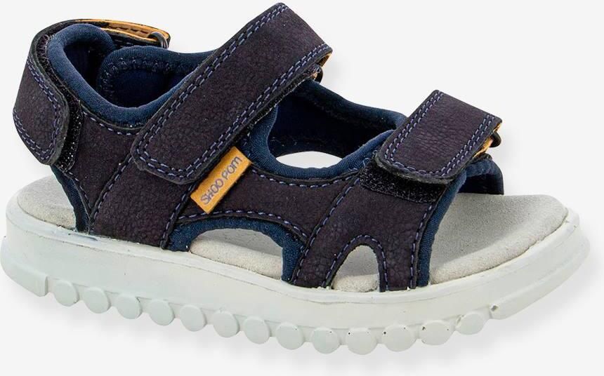 SHOO POM Kindersandalen Rolly Boy scratch marineblauw