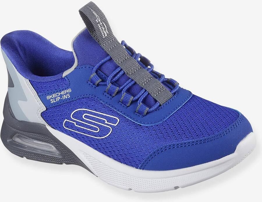 Skechers Slip-Ins Microspec Max sneakers blauw grijs Extra comfort Memory Foam