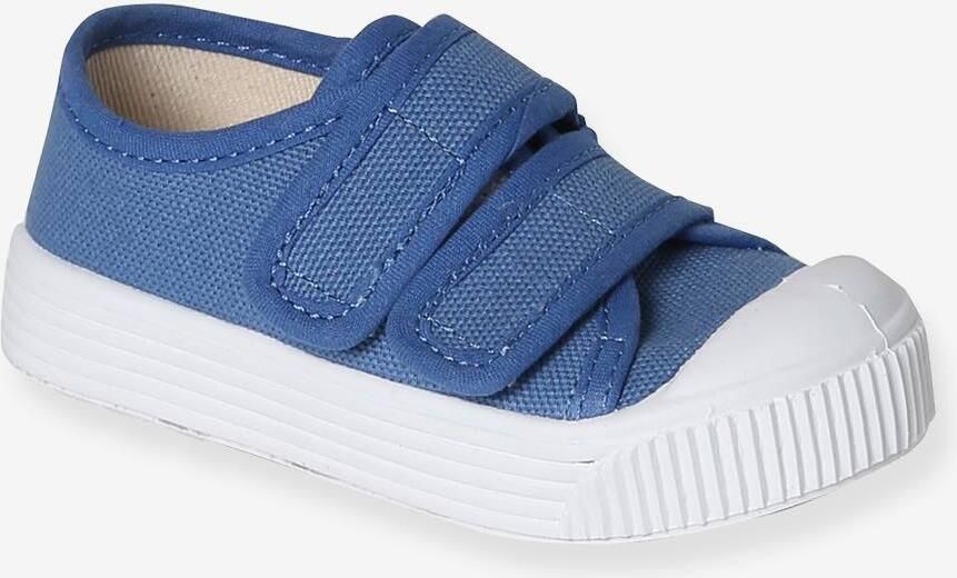 VERTBAUDET Babysneakers met klittenband Gemaakt in Frankrijk indigoblauw