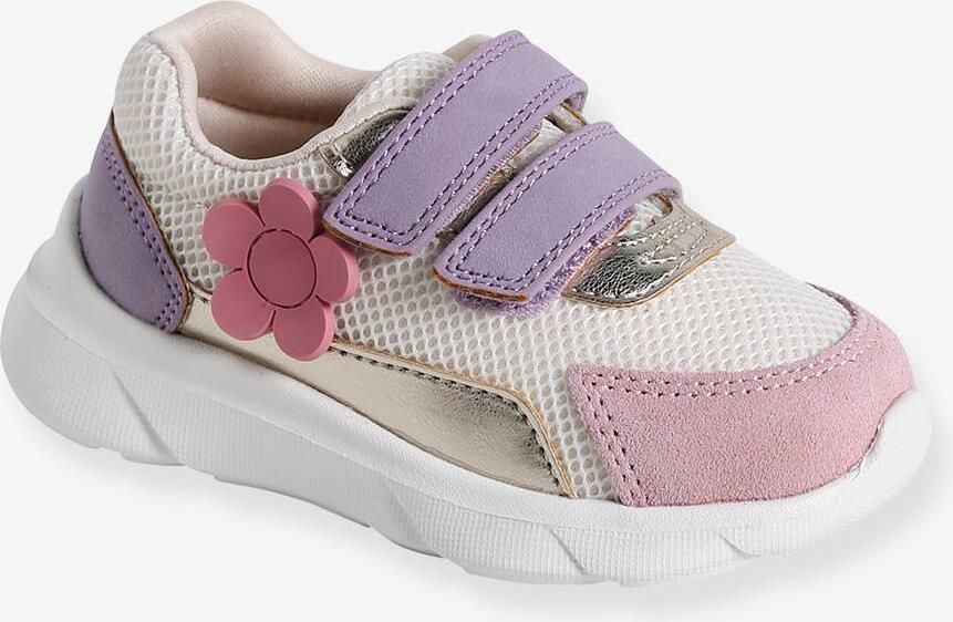VERTBAUDET Babysneakers met klittenband veel roze