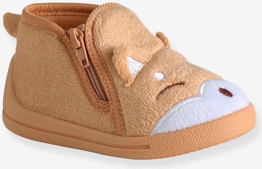 VERTBAUDET Canvas sloffen met rits voor baby's beige - Foto 2