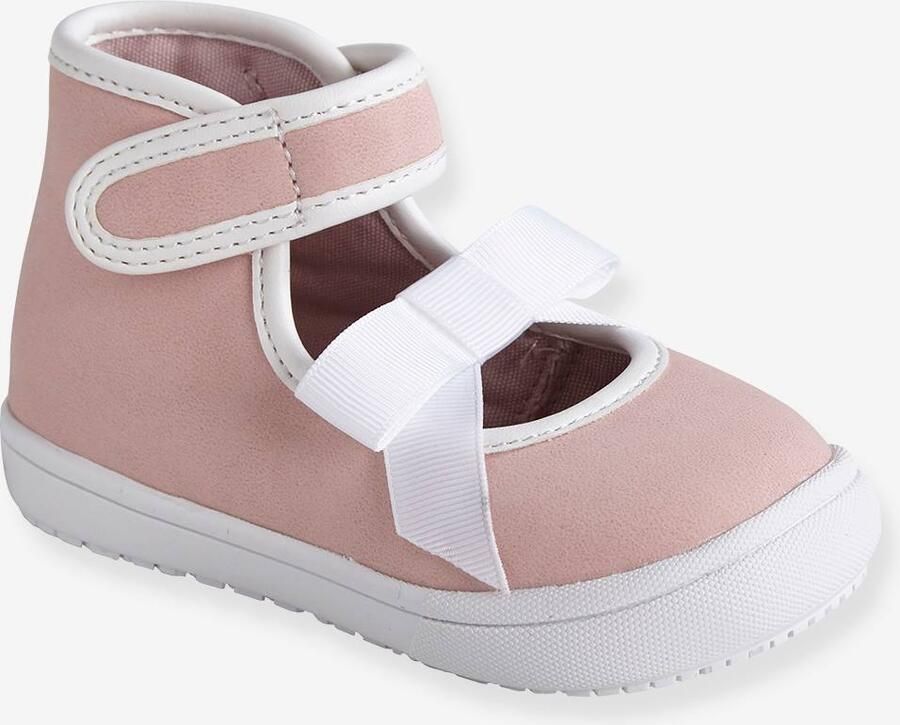 VERTBAUDET Decoratieve sneakers voor babymeisje nude