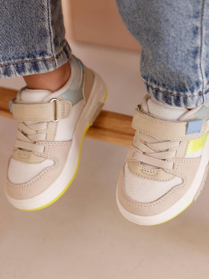 VERTBAUDET Elastische synthetische baskets voor baby's veel beige - Foto 2