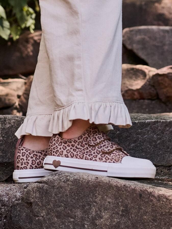 VERTBAUDET Gekraakte den met bedrukte katoenen stof kindercollectie kleuterschool beige bedrukt