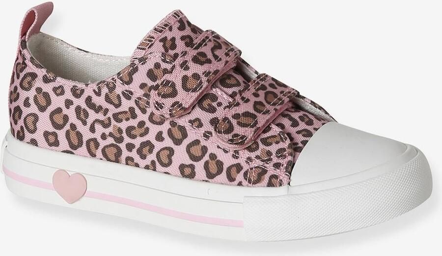 VERTBAUDET Gekraakte den met bedrukte katoenen stof kindercollectie kleuterschool roze bedrukt - Foto 2