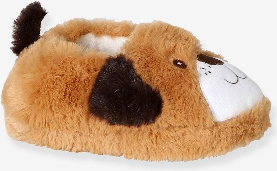 VERTBAUDET Gevoerde meisjessloffen bruin
