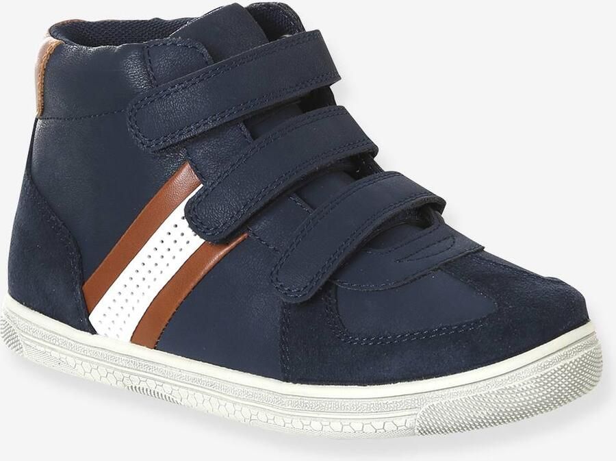 VERTBAUDET Hoge baskets met klittenband voor jongens kleuterschoolcollectie marineblauw - Foto 2