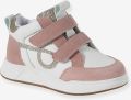 VERTBAUDET Hoge kindersneakers met klittenband veel roze - Roze