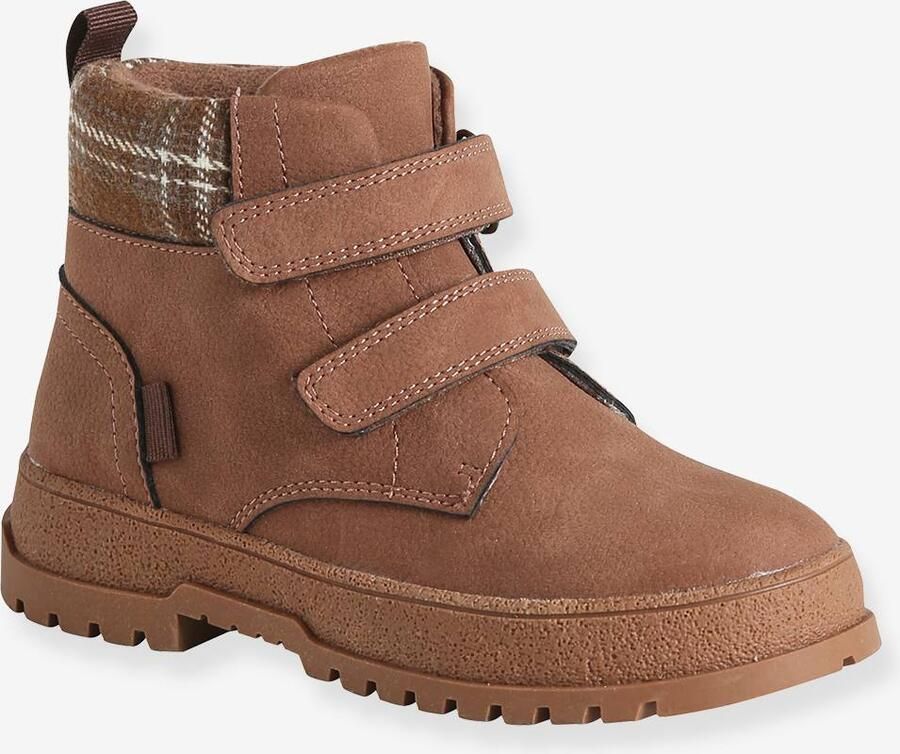 VERTBAUDET Jongensboots met klittenband bruin - Foto 2