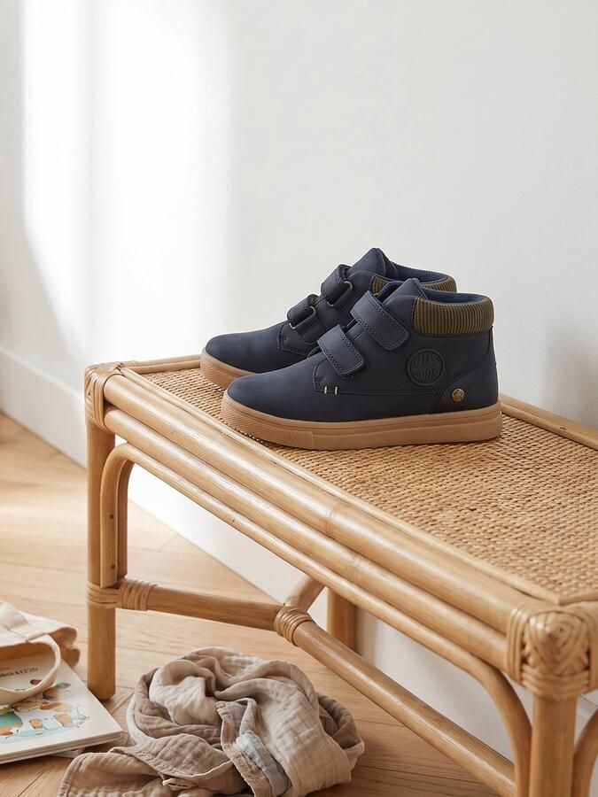 VERTBAUDET Jongensboots met straps marineblauw - Foto 2