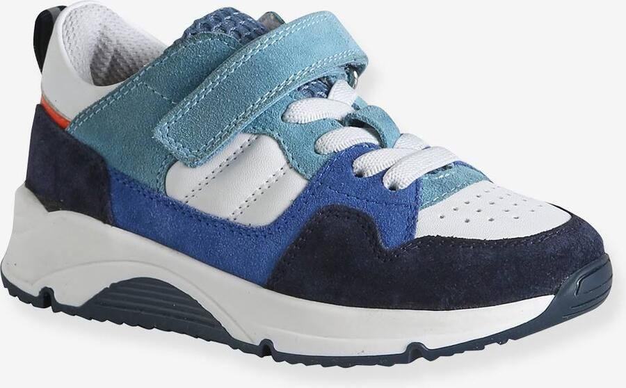 VERTBAUDET Jongenssneakers met klittenband marineblauw - Foto 2