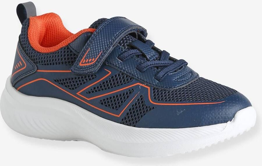 VERTBAUDET Jongenssneakers met klittenband marineblauw - Foto 2