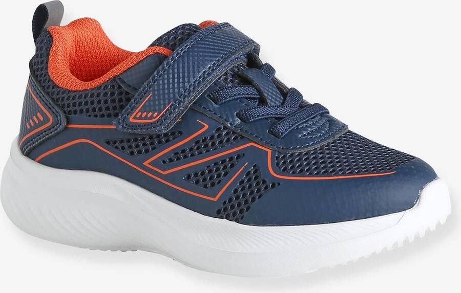 VERTBAUDET Jongenssneakers met klittenband marineblauw - Foto 2