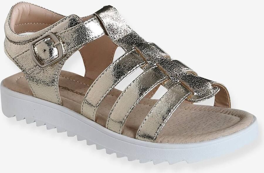 VERTBAUDET Kindersandalen met meerdere bandjes goud