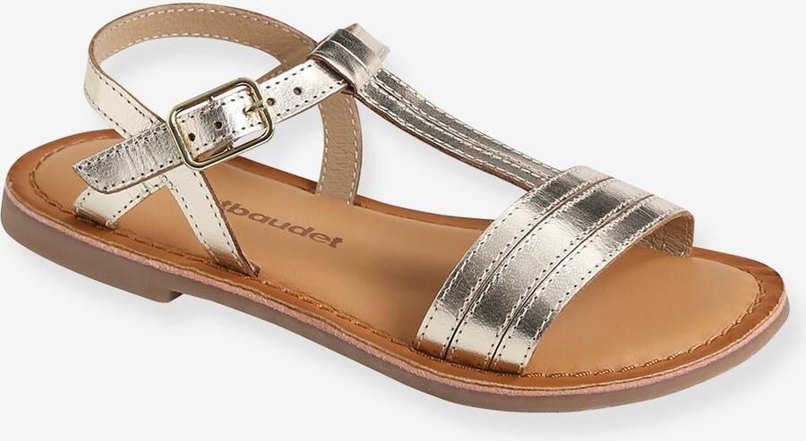 Vertbaudet Leren sandalen voor meisjes collectie kleuterschool - Foto 2