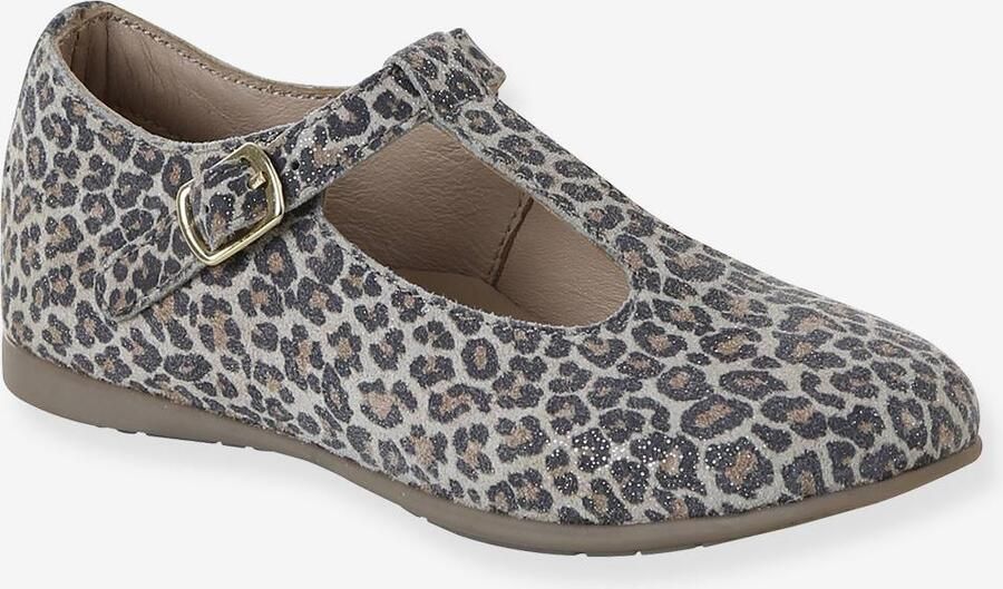 VERTBAUDET Meisjesballerina's beige bedrukt - Foto 2