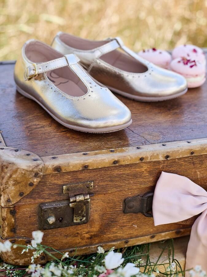 VERTBAUDET Meisjesballerina's goud - Foto 2