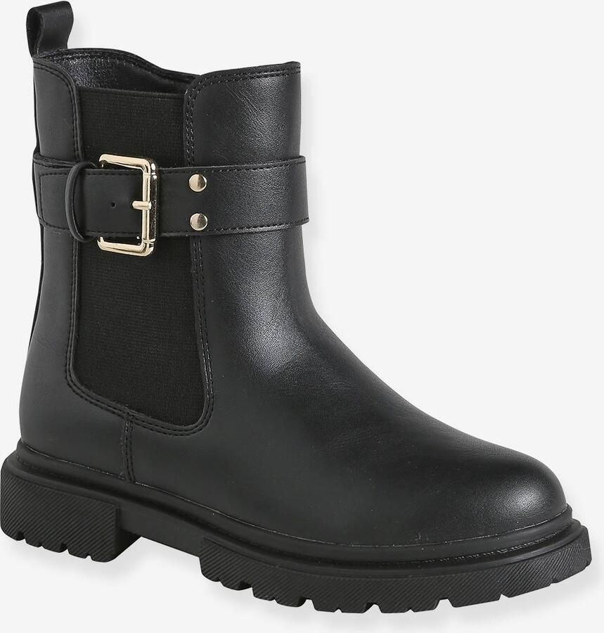 VERTBAUDET Meisjesboots met rits zwart - Foto 1