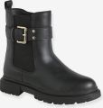 VERTBAUDET Meisjesboots met rits zwart - Zwart