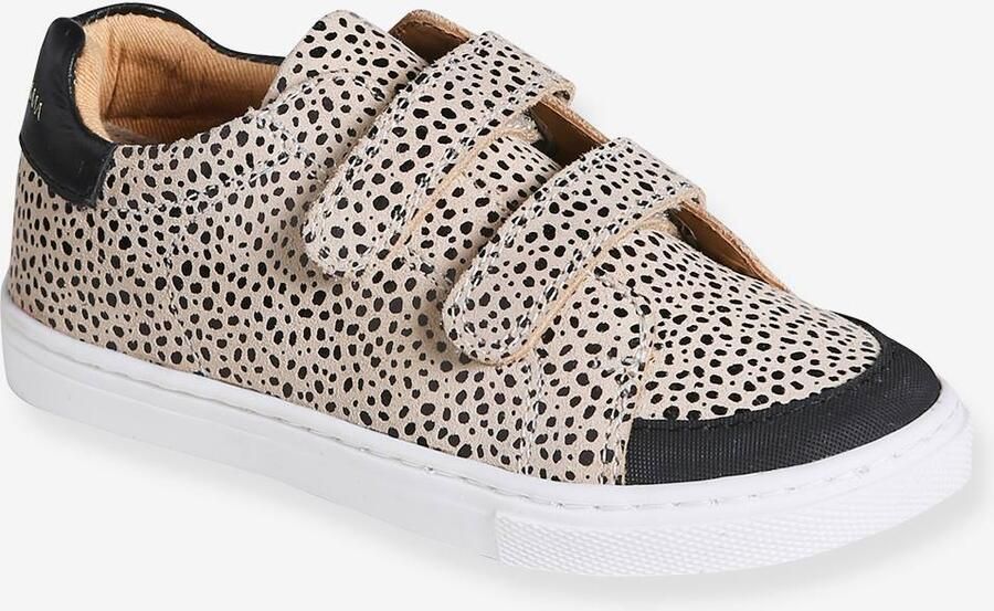 VERTBAUDET Meisjessneakers met luipaardprint beige bedrukt - Foto 2