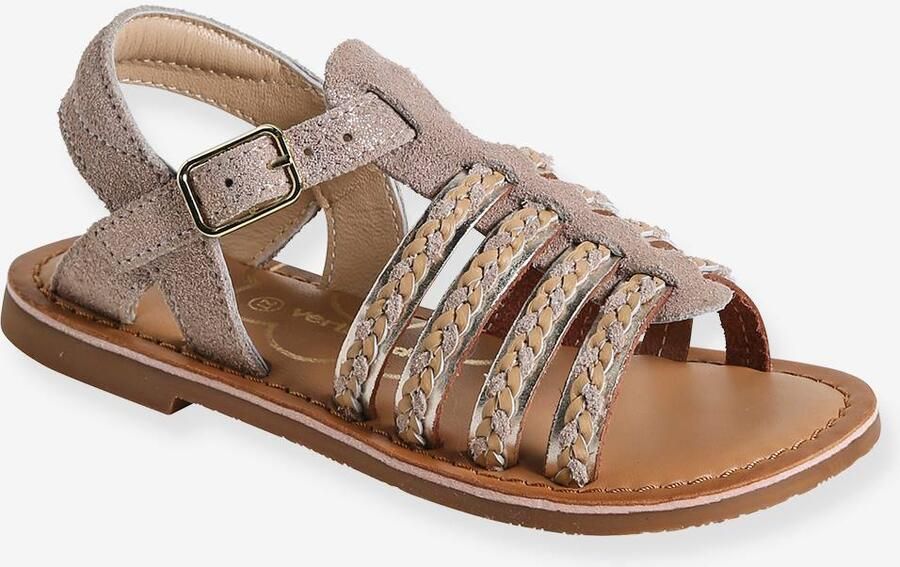 VERTBAUDET Open kindersandalen kleutercollectie goud