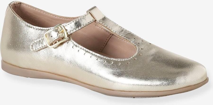 VERTBAUDET Platte meisjesballerina's goud - Foto 2