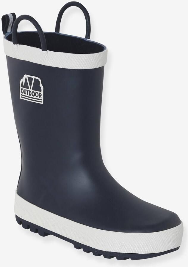 VERTBAUDET Regenlaarzen rubber kind collectie kleuterschool marineblauw - Foto 2