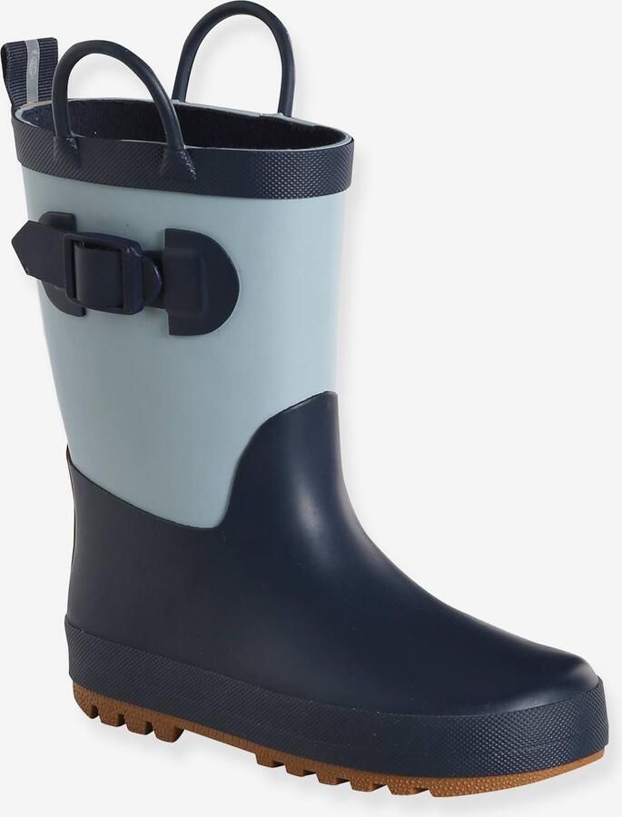VERTBAUDET Regenlaarzen voor kinderen kleutercollectie veel blauw