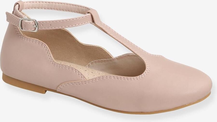 VERTBAUDET Salomé stijl ballerina's voor meisjes zachtroze