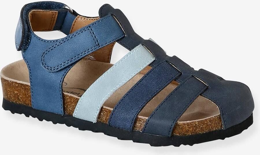 VERTBAUDET Sandaal jongen klittenband veel blauw